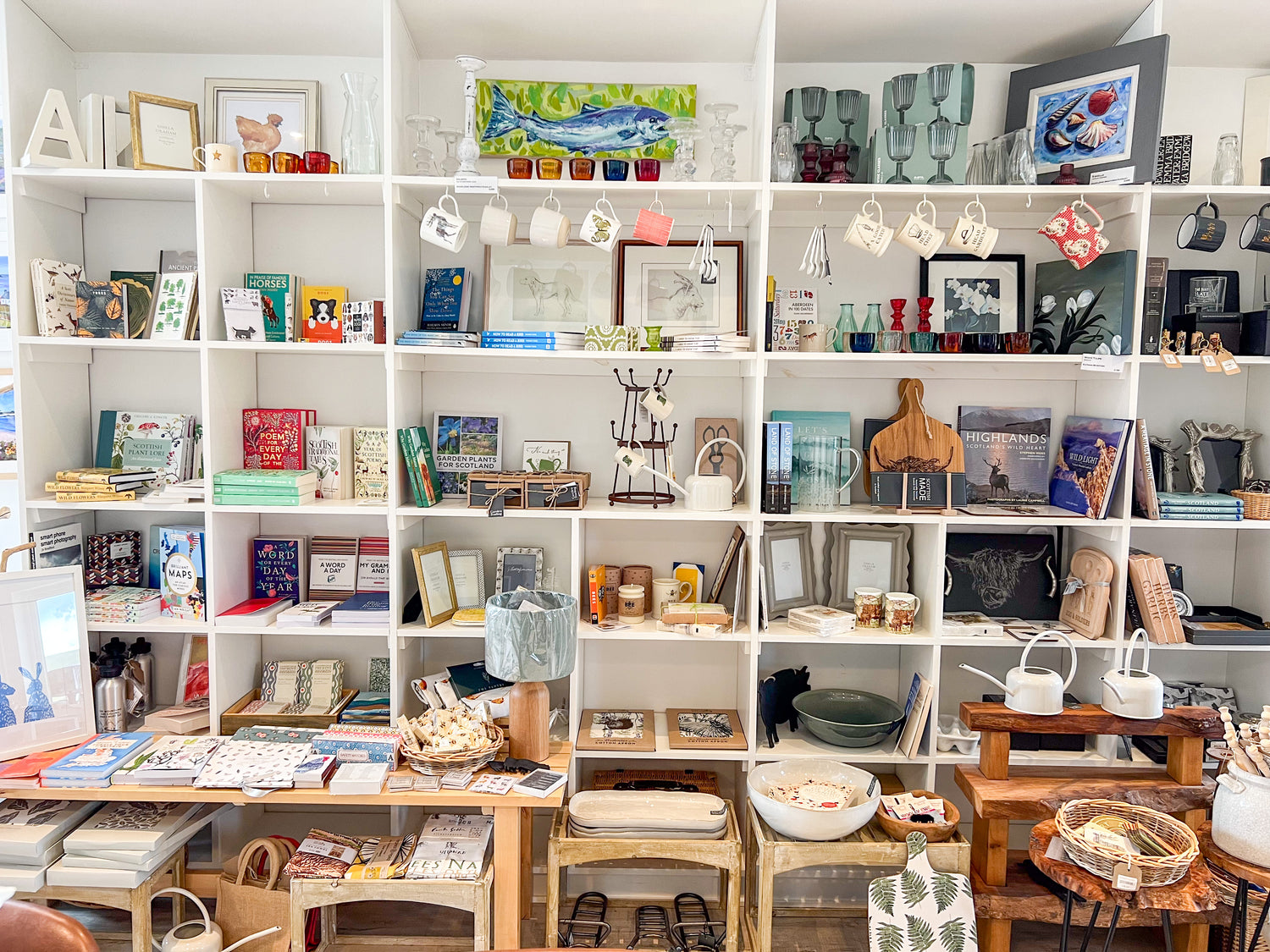 Finzean Estate farm shop interior